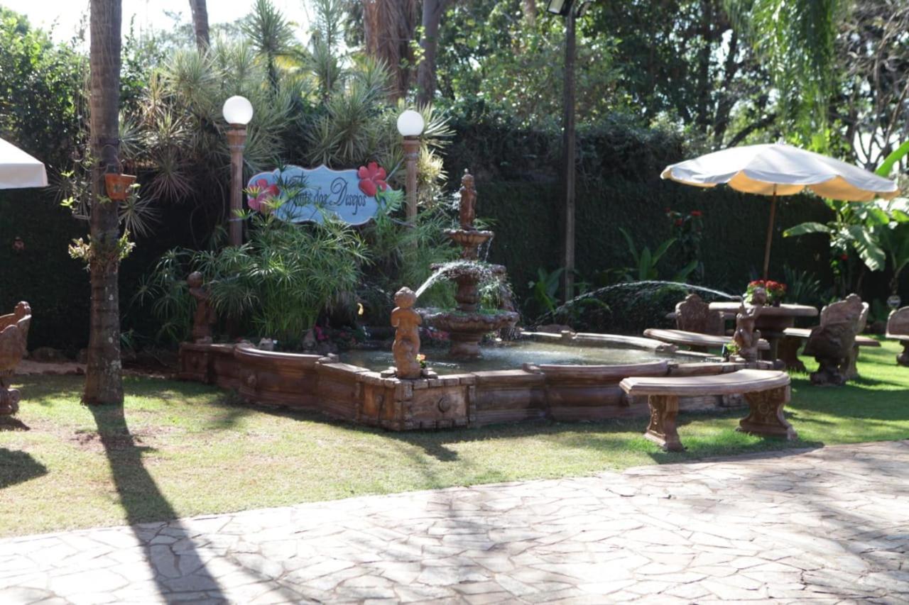 Hotel Pousada Chalé das Flores Sertãozinho Exterior foto